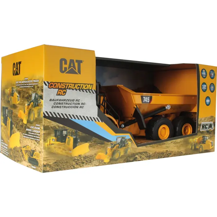 Carrera 1:24 RC CAT 745 articulated dump truck