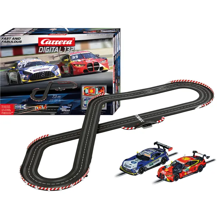 Carrera DIGITAL 132 DTM Fast and Fabulous, racetrack