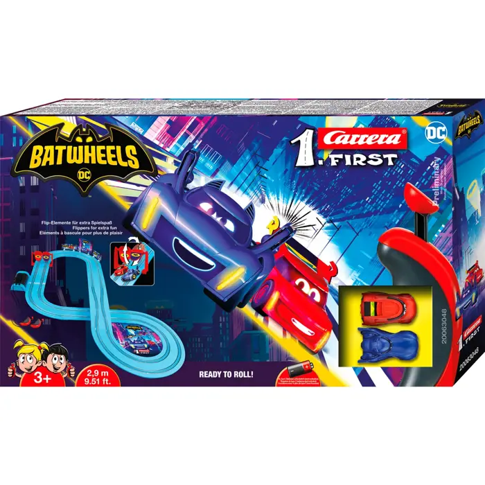 Carrera FIRST Batwheels Ready to Roll, racetrack