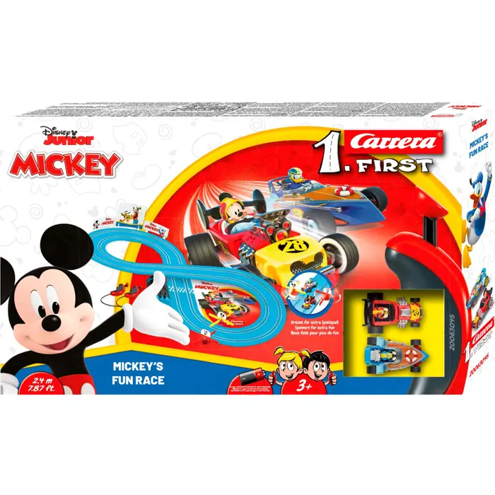 Carrera FIRST Mickey's Fun Race 20063045, racetrack