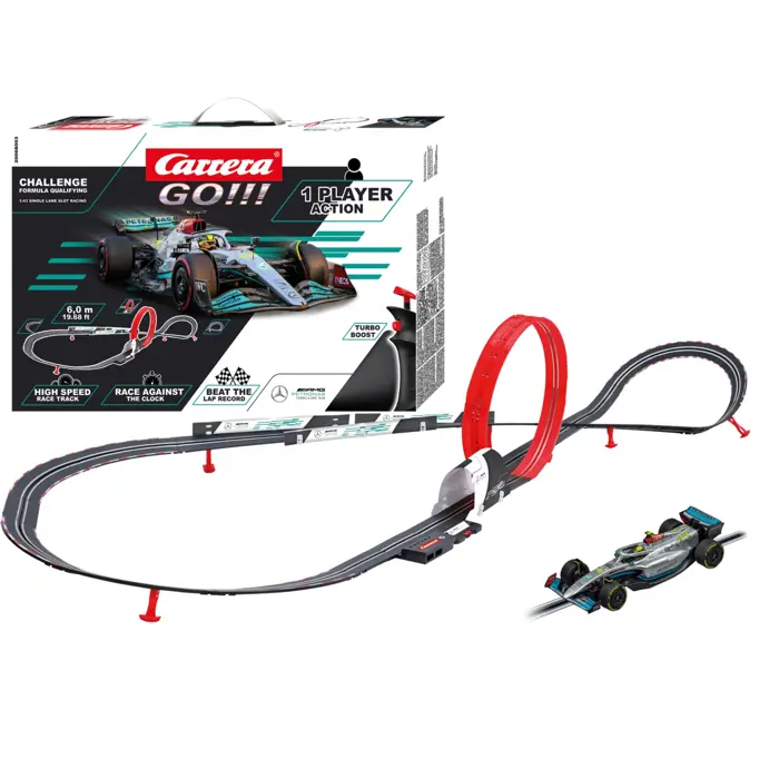 Carrera GO!!! Challenge - Formula Qualifying, racetrack