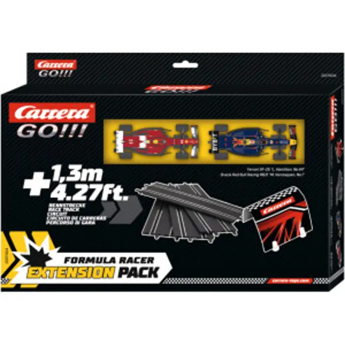 Carrera GO!!! Extension Pack - Formula Racer, Racetrack