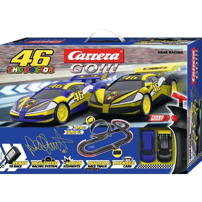 Carrera Go!! - VR46 Ultimate Racing 4.9m