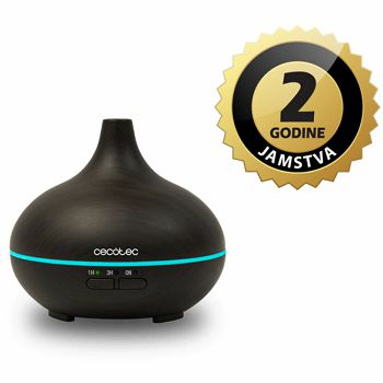 Cecotec ovlaživač zraka Pure Aroma 150 Yin, raspršivač arome, noćno svjetlo