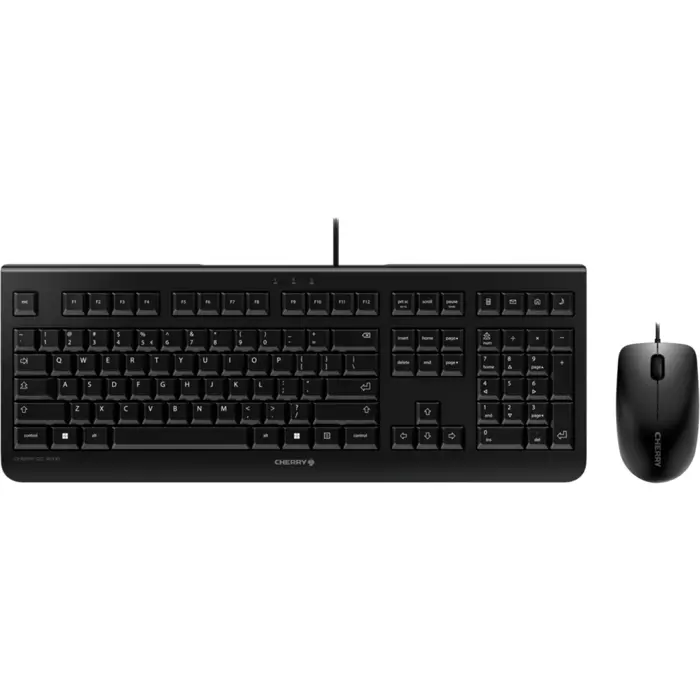 Cherry DC 2000 (black, EU layout (QWERTY), rubber dome)