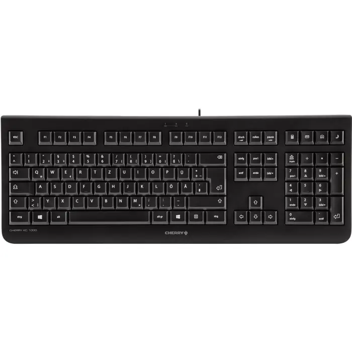 Cherry KC 1000 black USB - for office - DE