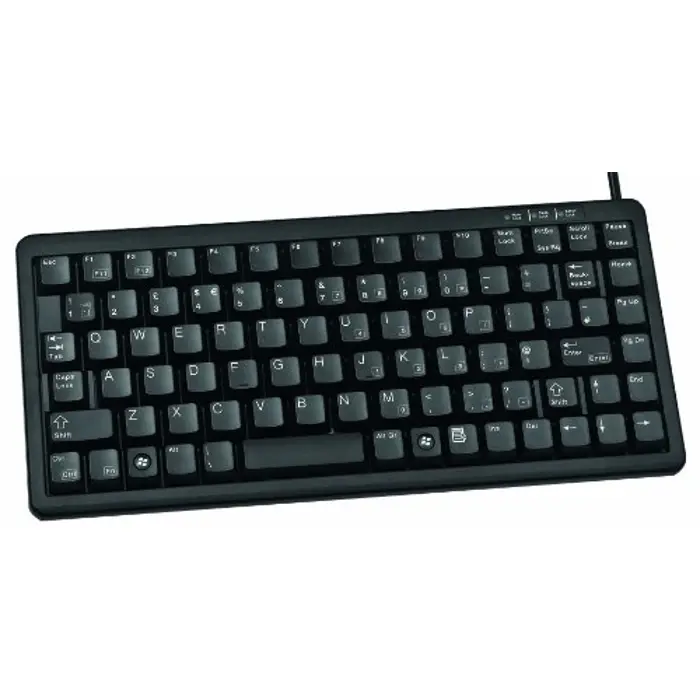 Cherry Slim G84-4100 flat black USB PS2 - DE