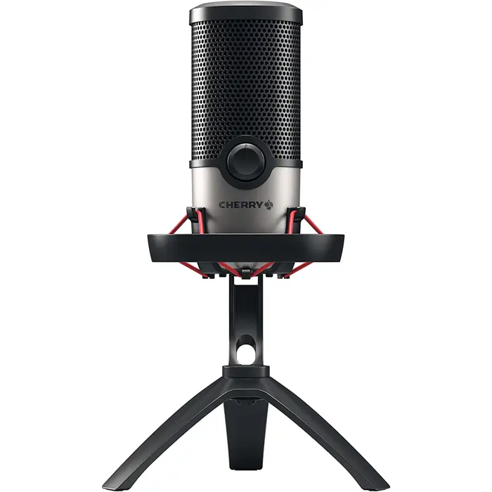 CHERRY UM 6.0 Advanced, microphone (black/silver, USB-C, jack)