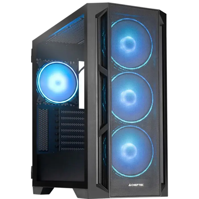 Chieftec Apex Lumo GA-01B-L-OP, tower case (black, tempered glass)