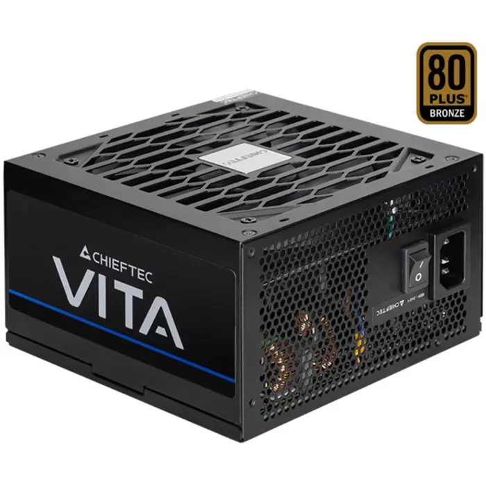 Chieftec BPX-850-S, PC power supply (black, 4x PCIe, cable management, 850 watts)