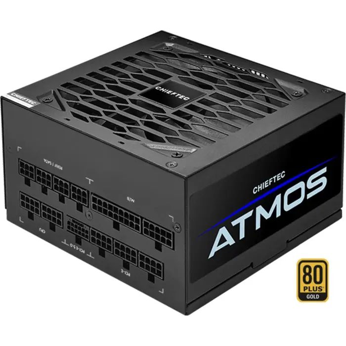 Chieftec CPX-750FC, PC power supply (black, 1x 12VHPWR, 4x PCIe, cable management, 750 watts)