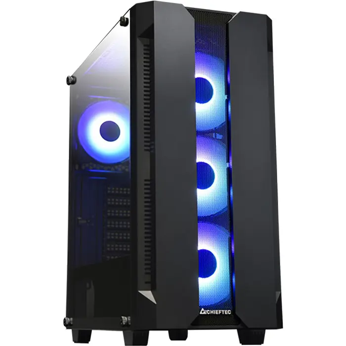 Chieftec GS-01B-OP, tower case (black, tempered glass side panel)