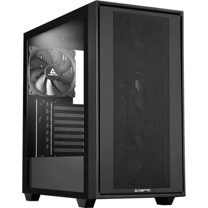 Chieftec Night Hunter GS-03B-BLK-OP (black, tempered glass)