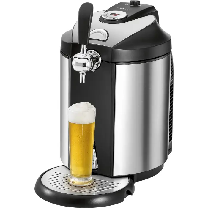 Clatronic beer dispenser BZ 3740 silver / black - for 5L kegs