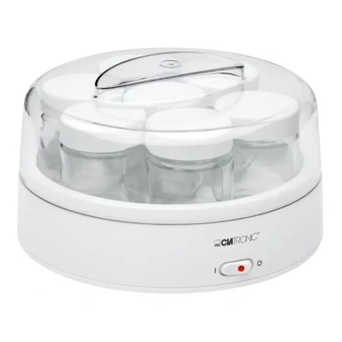 Clatronic yoghurt maker JM 3344 14W white - with 7 glasses