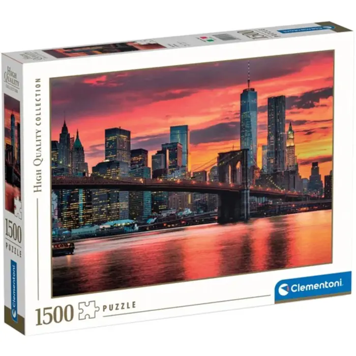 Clementoni High Quality Collection - East River, Puzzle (Pieces: 1500)