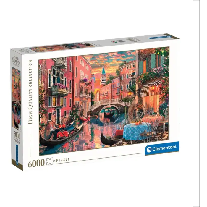 Clementoni High Quality Collection - Venice at Sunset, Puzzle (Pieces: 6000)
