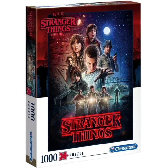 Clementoni Netflix Stranger Things 1, Puzzle (1000 pieces)
