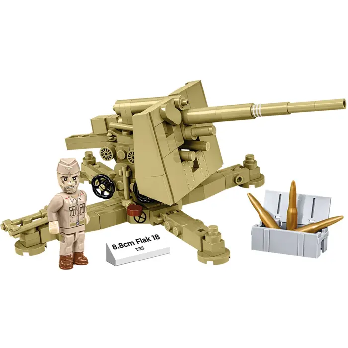 COBI 8.8 cm Flak 18 Anti-Aircraft Gun Building Block Set