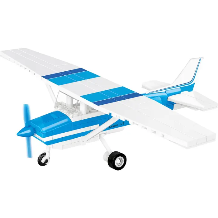 COBI Cessna 172 Skyhawk, construction toy (white/blue)