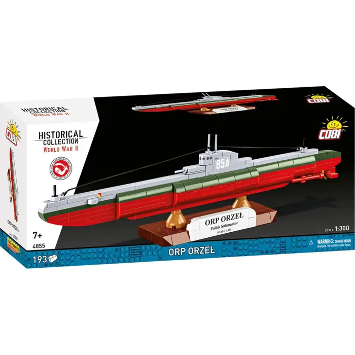 COBI ORP Orzeł Submarine Building Block Set