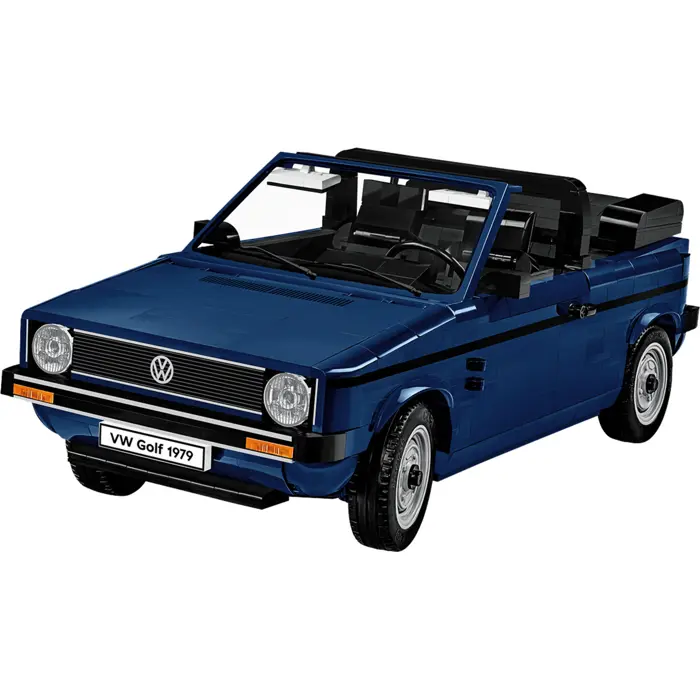 COBI Volkswagen Golf Cabriolet (blue, scale: 1:12)