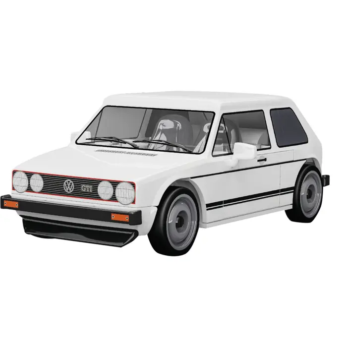 COBI Volkswagen Golf GTI (1976-1983) (white, scale 1:35)