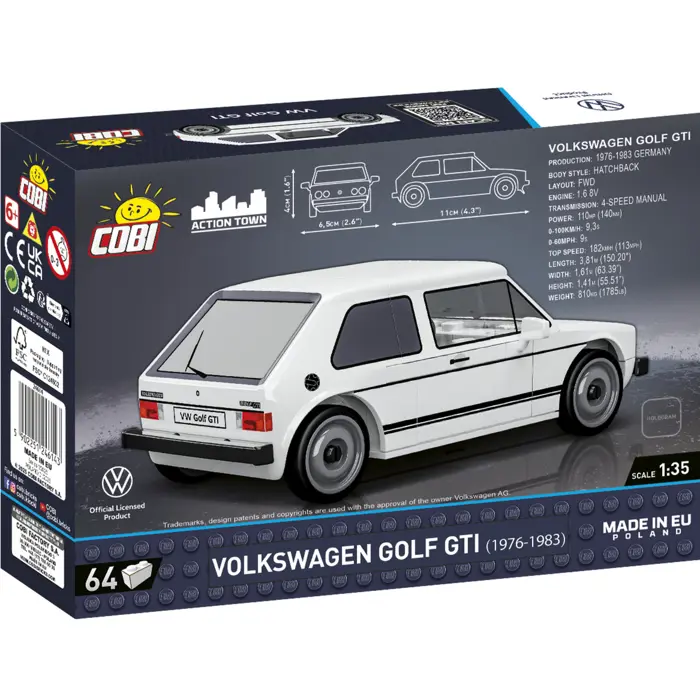 cobi-volkswagen-golf-gti-1976-1983-white-scale-135-7241-cobi-24614-w.webp
