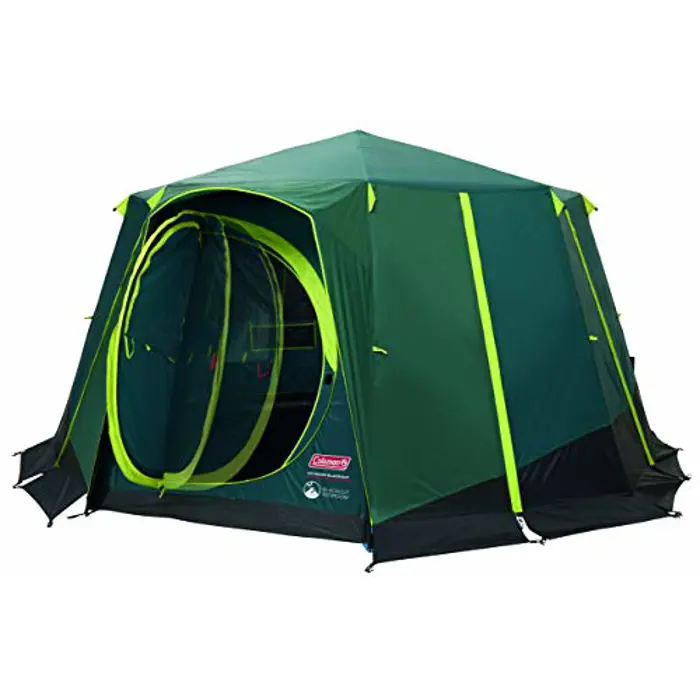 Coleman dome tent Cortes Octagon 8 Blackout (dark green, model 2020)