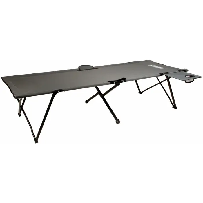 Coleman Packaway camping lounger, steel 2176135, camping bed (dark grey, model 2023)