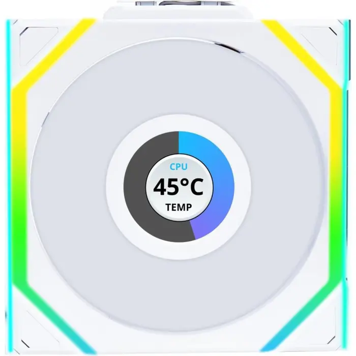 Computer Fan CASE FAN 120MM/G99.12SLLCD1W1W.00 LIAN LI