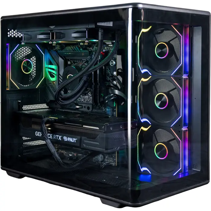 Cooler Master Champion, gaming PC black/transparent, Windows 11 Home