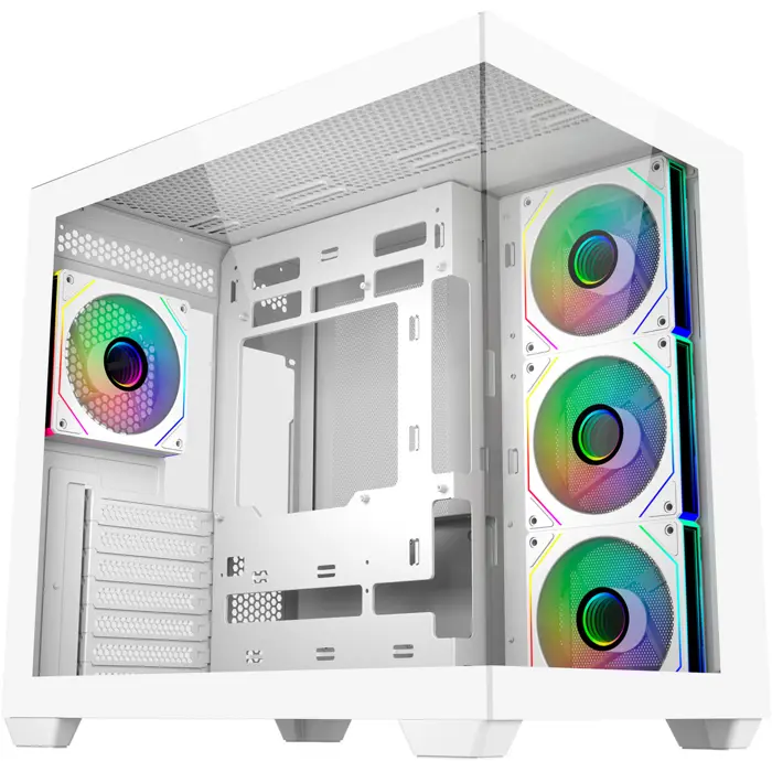 Cooler Master Elite 681 (white, tempered glass x 2)