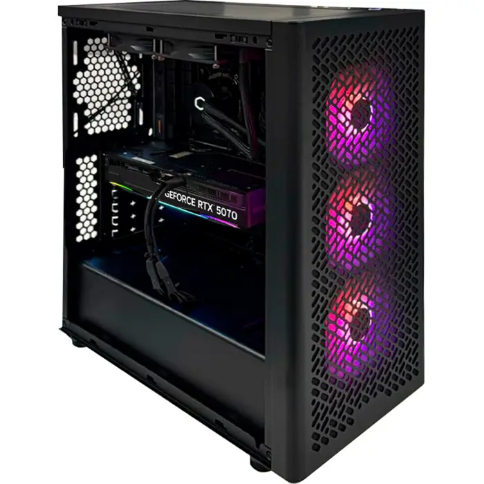 Cooler Master Expert, gaming PC black/transparent, Windows 11 Home