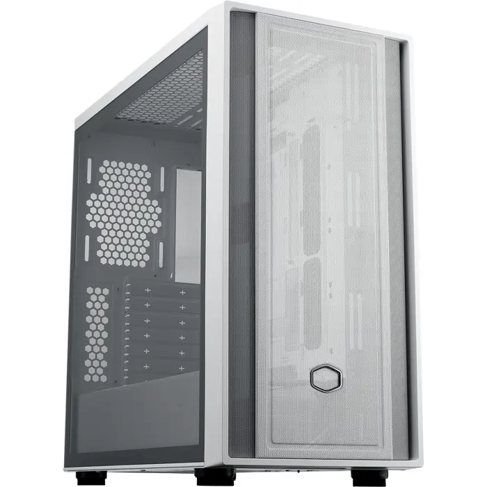 Cooler Master MasterBox 600 Lite (white, tempered glass)