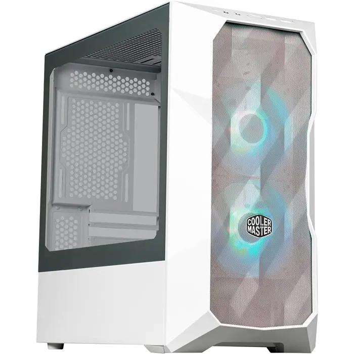 Cooler Master MasterBox TD300 Mesh, tower case (white, tempered glass)