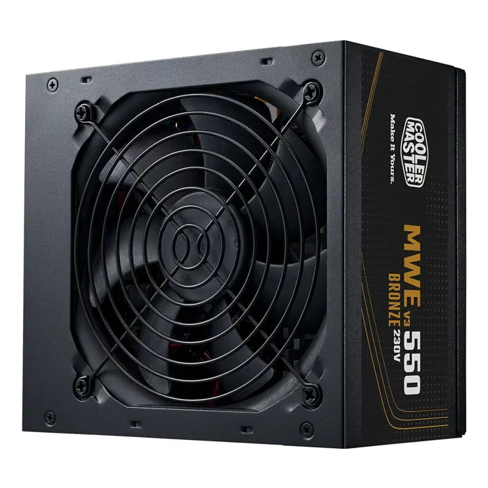 COOLER MASTER ZASILACZ MWE Bronze 550 V3 230V MPE-5501-ACABW-3BEU