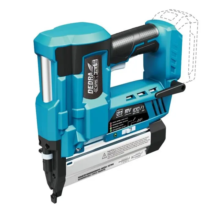 Cordless nailer and stapler Dedra DED7053, 18V