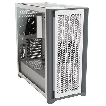 Corsair 5000D Airflow Midi-Tower kućište, Tempered Glass - bijelo CC-9011211-WW