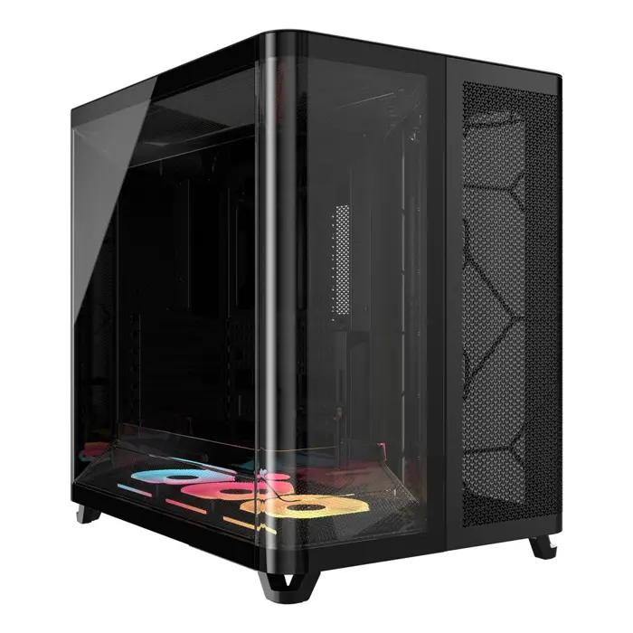 Corsair AIR 5400 LX-R RGB iCUE LINK Midi Tower Black