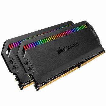 CORSAIR RAM Dominator Platinum RGB - 16 GB (2 x 8 GB Kit) - DDR4 3200 DIMM CL16
 - CMT16GX4M2C3200C16