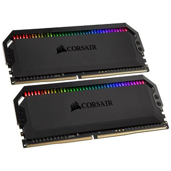 Corsair Dominator Platinum RGB, DDR4-4000, CL19 - 16 GB Dual-Kit CMT16GX4M2K4000C19