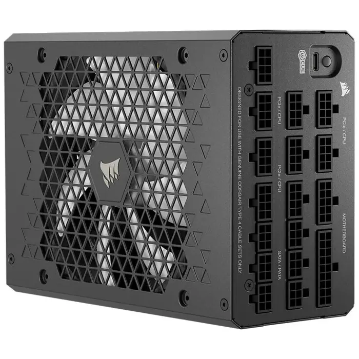 Corsair HXi Series (2025) HX1200i Netzteil 80 PLUS Platinum Netzteil, modular, ATX 3.1, PCIe 5.1 - 1.200 Watt, schwarz-CP-9020307-EU
