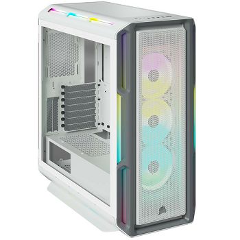 Corsair iCUE 5000T Midi-Tower kućište, RGB, Tempered Glass - bijelo CC-9011231-WW