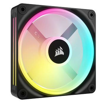 Corsair iCUE LINK QX120 RGB Series, PWM fan - 120mm, black CO-9051001-WW