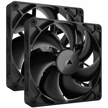 Corsair iCUE LINK RX140 Series, PWM fan pack of 2 - 140mm, black-CO-9051012-WW