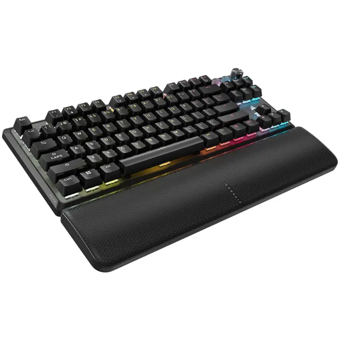Corsair K70 Pro TKL Gaming Tastatur, TKL-Tastatur (80%), Corsair MGX – schwarz, ISO (DE)-CH-911911G-DE