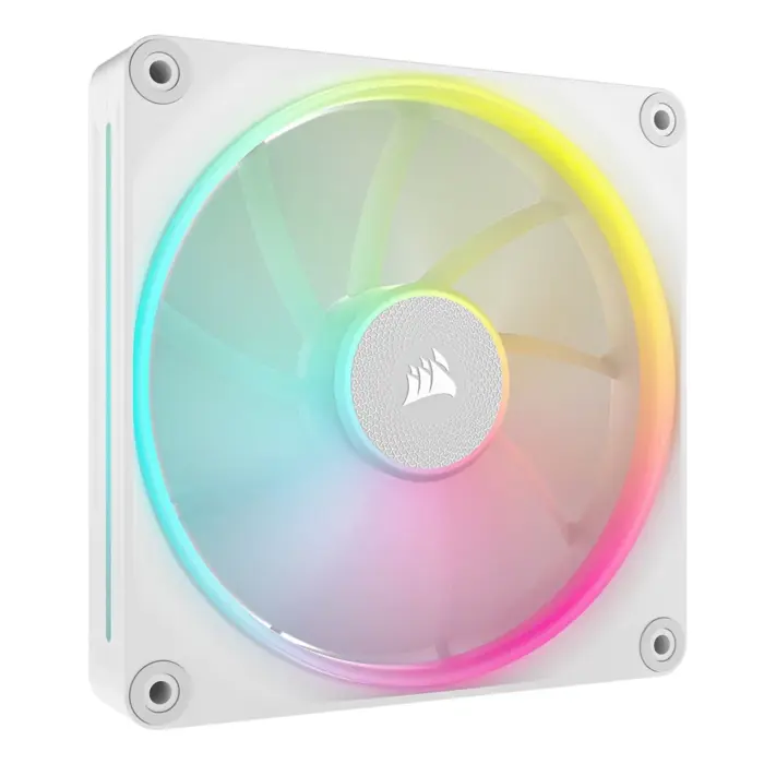 CORSAIR LĂĽfter 140*140*25 LX140 RGB iCUE Link White Single