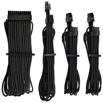 Corsair Premium Sleeved Cable Set (Gen 4) - Black CP-8920215