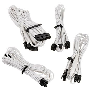 Corsair Premium Sleeved Cable Set (Gen 4) - White CP-8920217